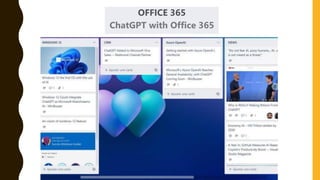 OFFICE 365
ChatGPT with Office 365
 