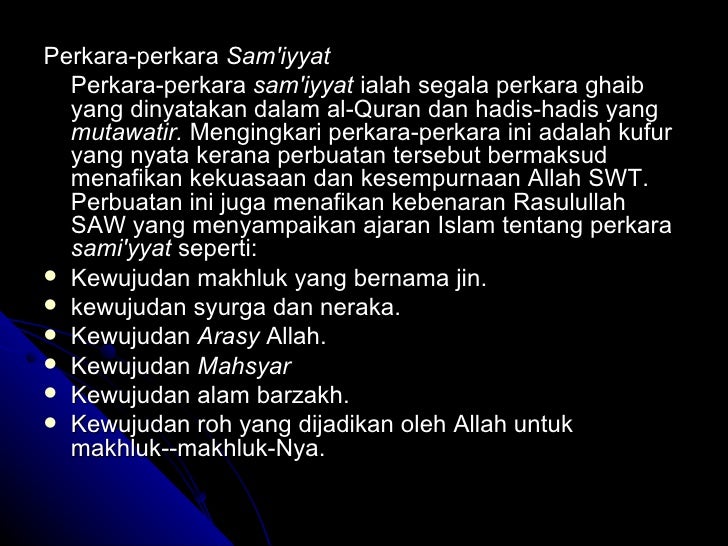 perkara gaib Spe Bab6