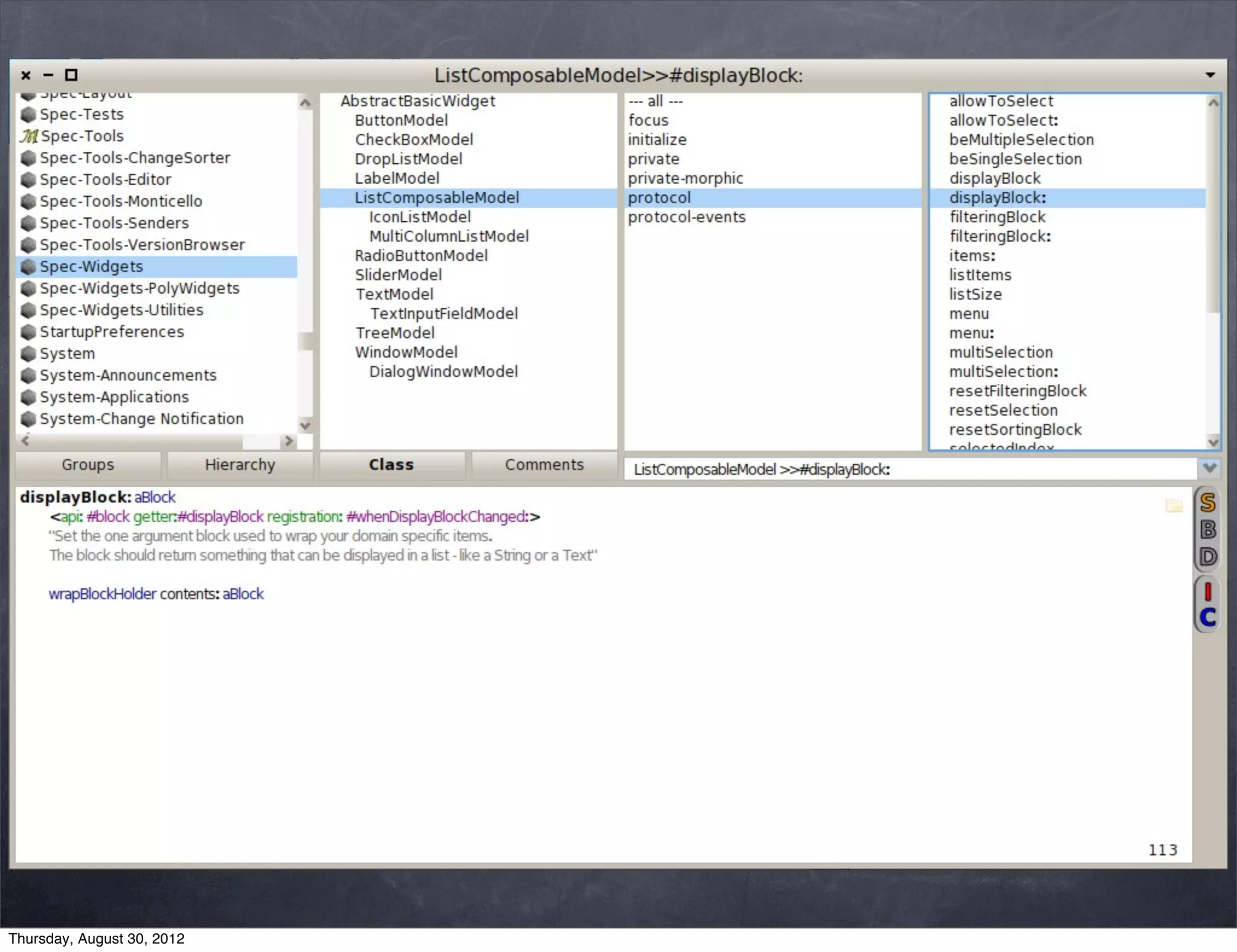 Thursday, August 30, 2012
 
