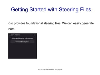 Spec Driven Development with Kiro: Ensuring Quality and Traceability in ...