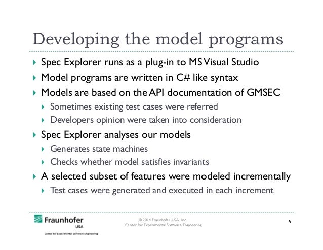 Spec Explorer Model Program Spec Explorer Model Program