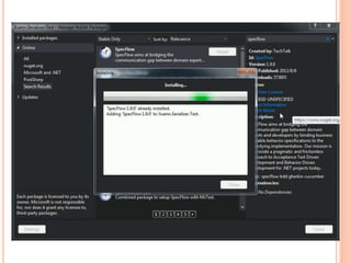 Specflow | PPTX