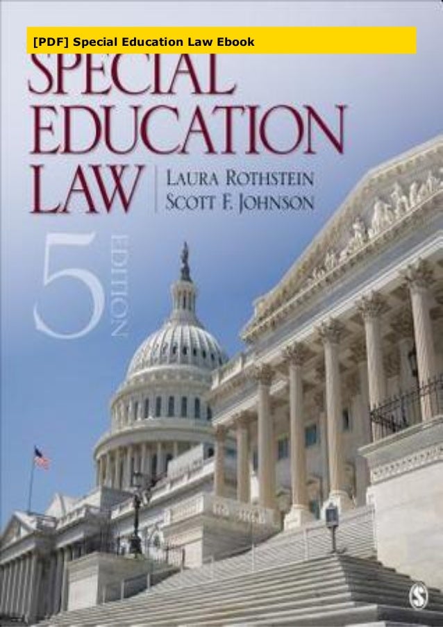  PDF Special Education Law Ebook