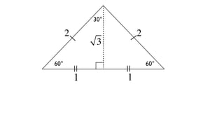 30°

      2                 2
               3

60°                         60°

          1         1
 