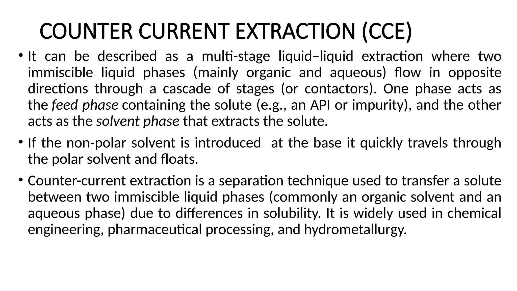 SPECIAL APPLICATIONS OF EXTRACTION TECHNIQUES | PPTX