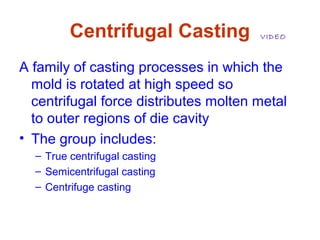Special casting Techniques | PPT