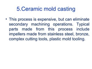 Special casting Techniques | PPT