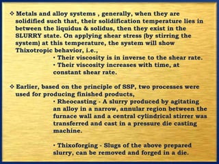 Special casting process | PPTX