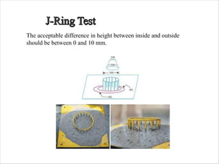 The acceptable difference in height between inside and outside
should be between 0 and 10 mm.
 