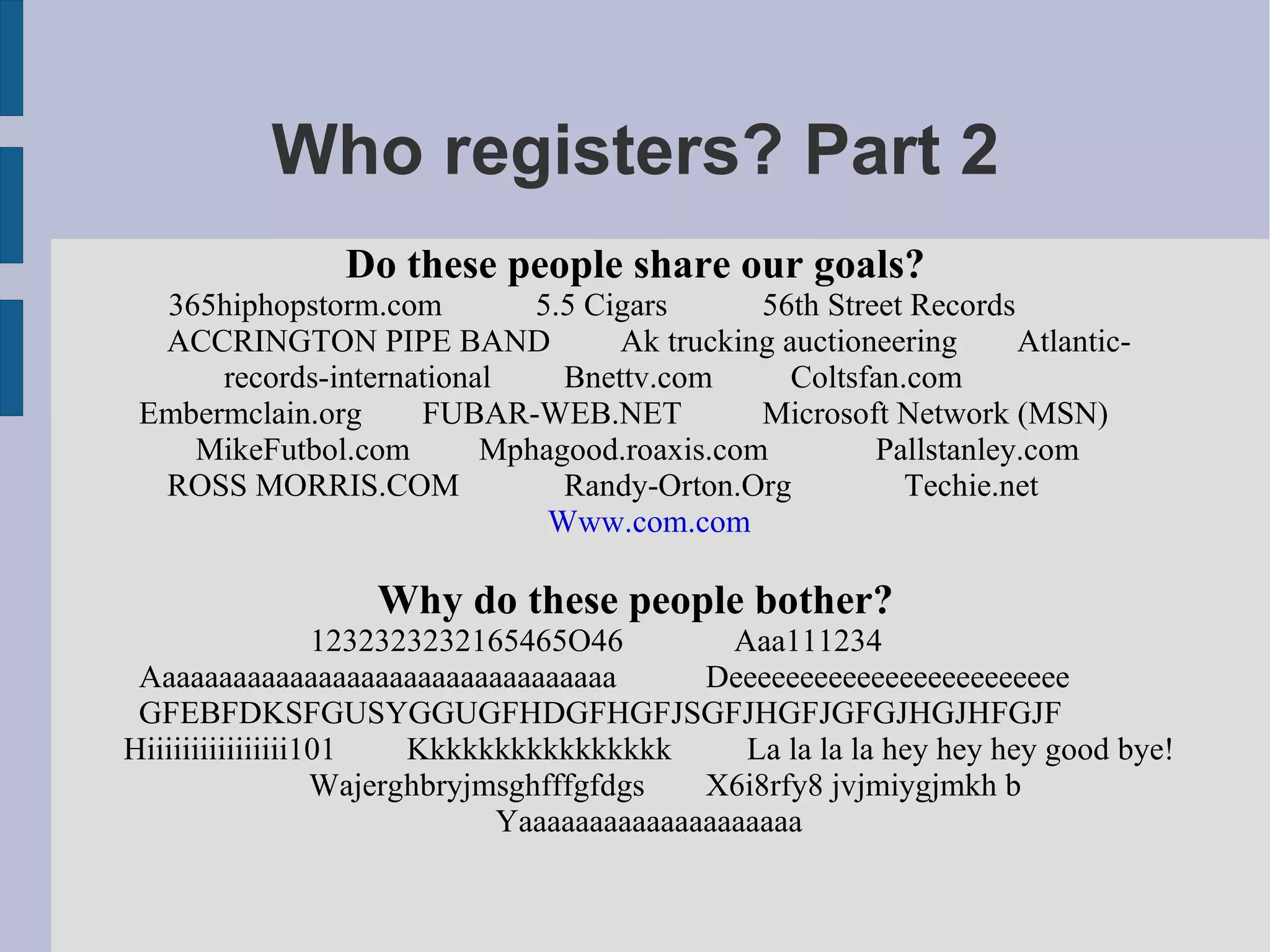 Special:Contributions/newbies