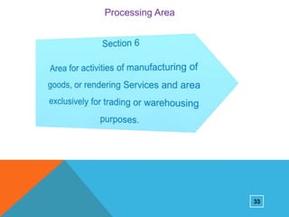 Processing Area

33

 