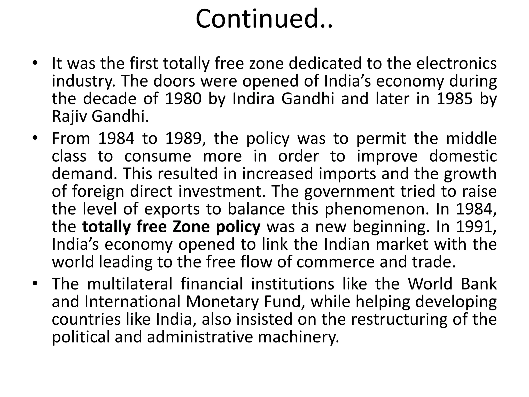 Special economic zone
