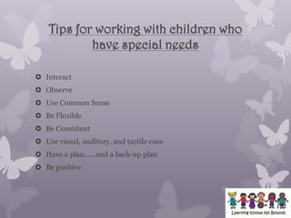 Special education: How to assist those with special needs | PPTX