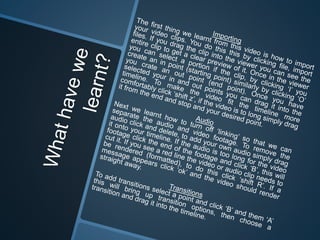 Special Effects Research