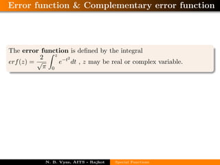 Special functions | PDF