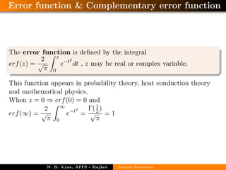 Special functions | PDF