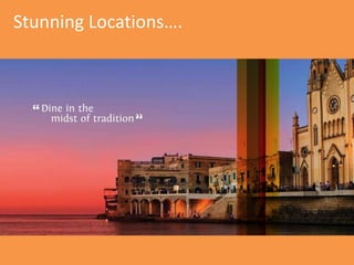 Stunning Locations….
 