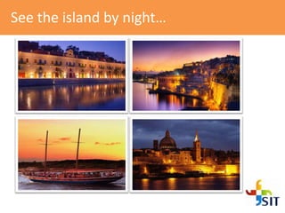 See the island by night…
 