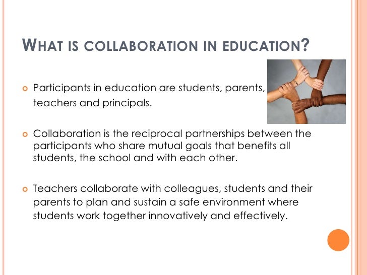 Collaborative Partnerships In Education