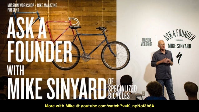 specialized bicycle components mike sinyard