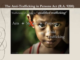 Special laws on children   8353, 9262, 9231, 7877, 7610, 920
