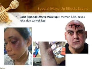 Special makeup effects | PPTX