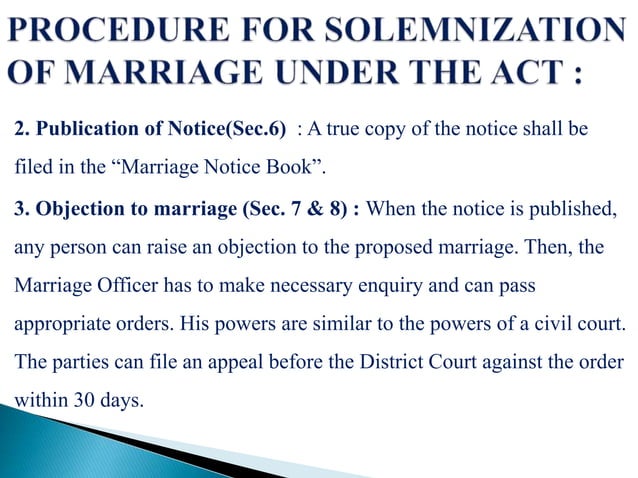 Special Marriage Act 1954 PPT special-marriage-act-1954-ppt
