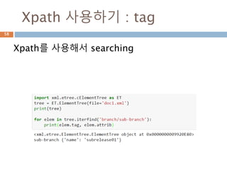 Iterfind searching58
 