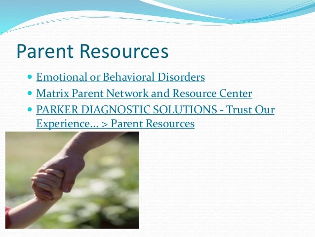 Special Needs Presentation