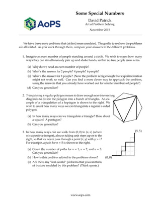 Special numbers | PDF
