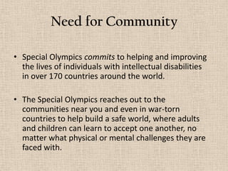 OutcomesWe have transformed the lives of millions of individuals with intellectual disabilities and withoutWe helped improve the health of individuals in neglected countries