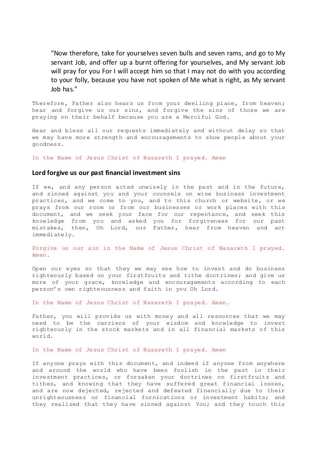 prayers for financial miracles that works prayer that works instantly