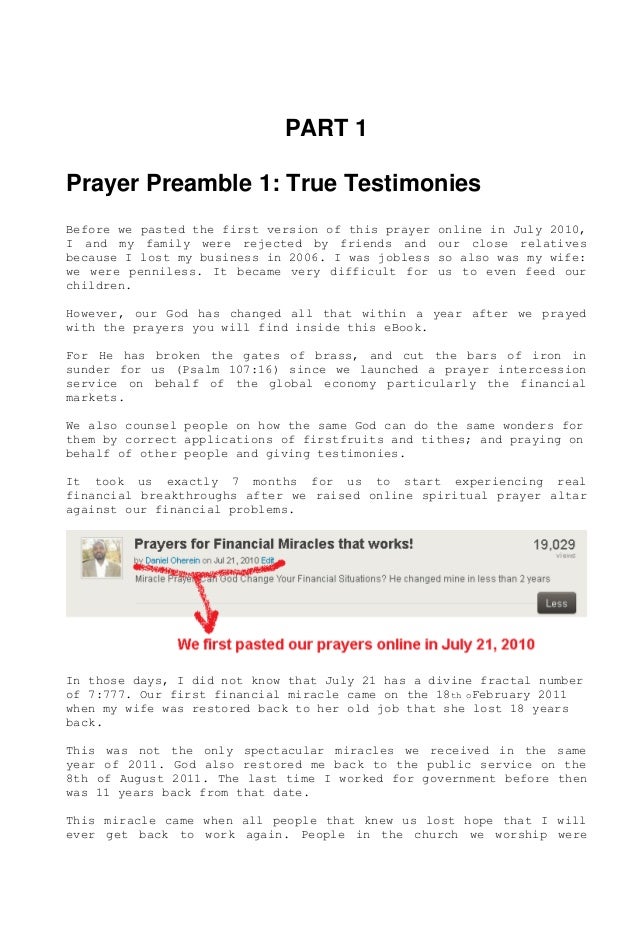 prayers for financial miracles that works prayer for finances it works