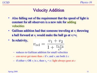 Special relativity | PPT