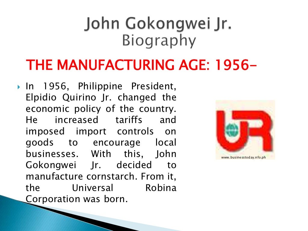 SR John L. Gokongwei Jr. The Path of Entrepreneurship by Marites Kha…