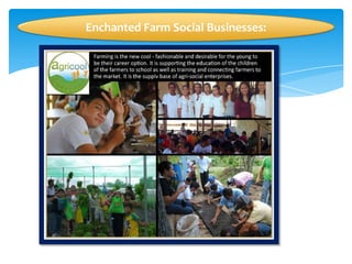 Enchanted Farm Social Businesses:

 