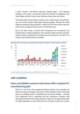 IEA Special Report on Solar PV Global Supply Chains July 2022 | PDF