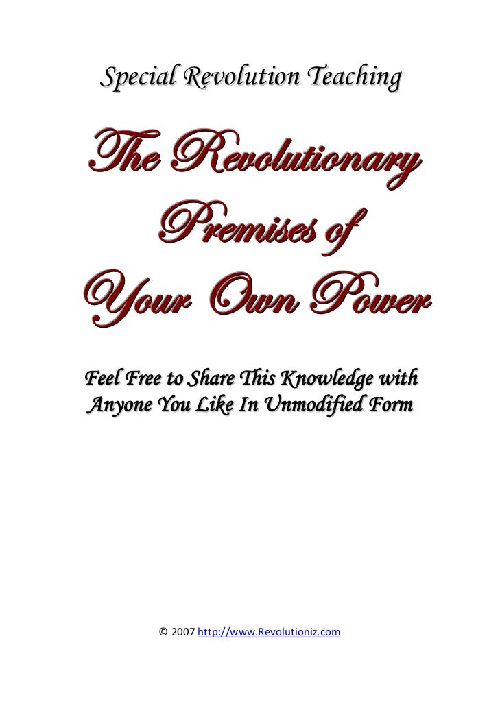 Special Revolutionteachingpower