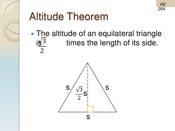Special right triangles video Special right triangles video