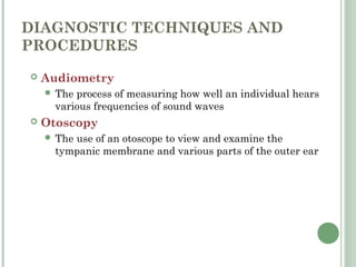 Special sense of hearing | PPT