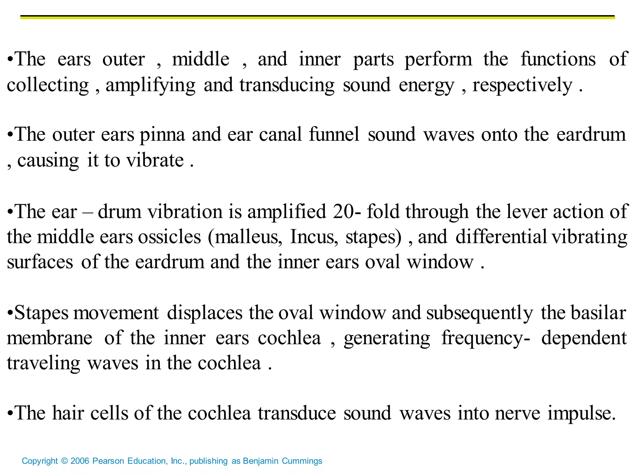 Special senses eye and ear | DOCX