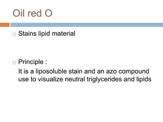 Special Stains In Cytology