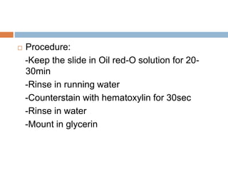 Special Stains In Cytology
