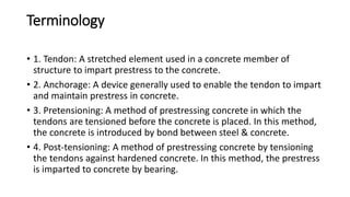 Tendon In Building Special structure | PDF
