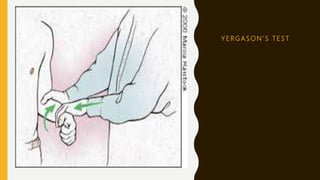 Y E R G A S O N ’ S T E S T
 