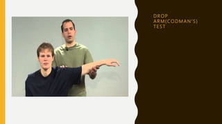 D R O P
A R M ( CO D M A N ’ S )
T E S T
 
