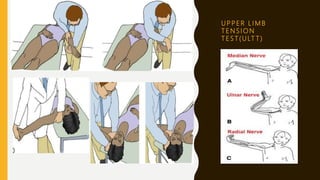 U P P E R L I M B
T E N S I O N
T E S T ( U LT T )
 