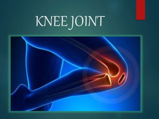 KNEE JOINT
 