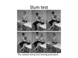 Slums Test Explained Special Tests in musculoskeletal physiotherapy.pptx