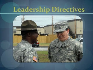 Leadership Directives